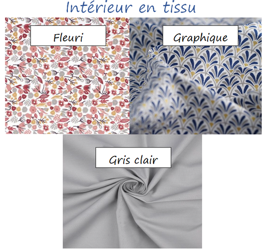 Intérieur de sac en tissu