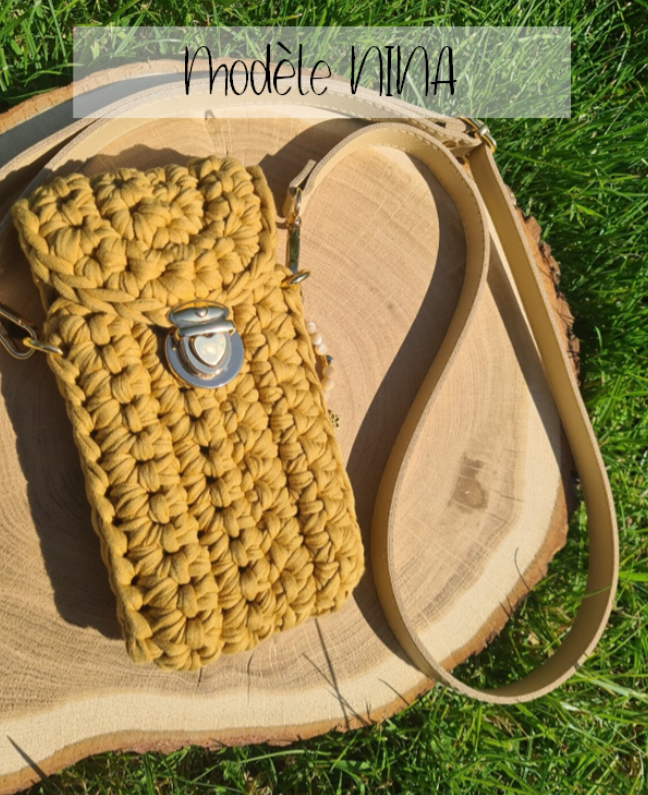 TUTO Pochette de téléphone - Niveau débutant