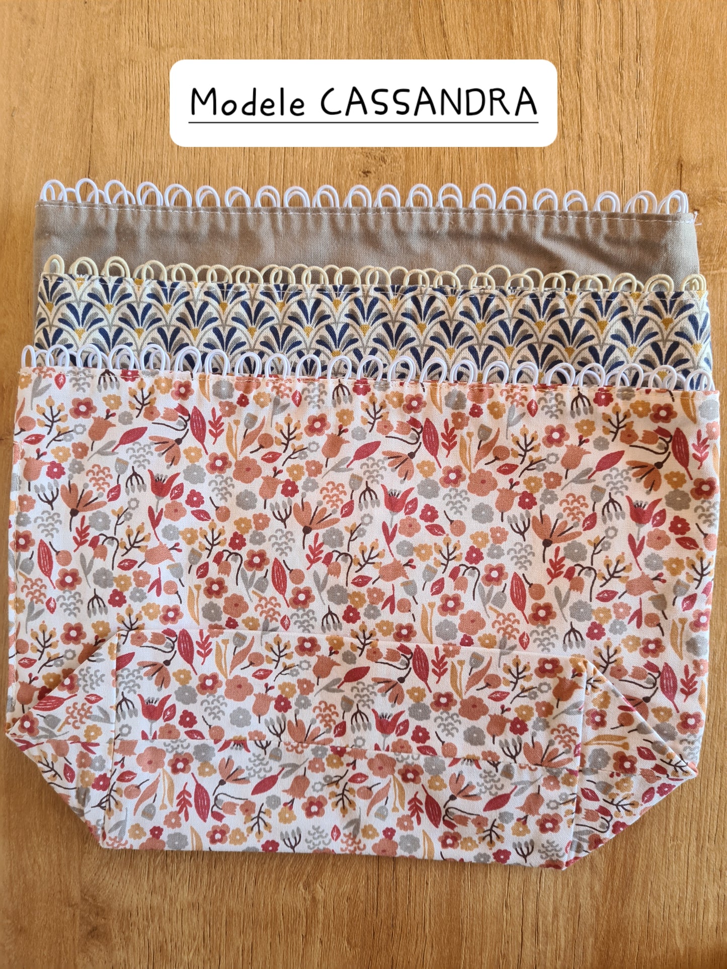 Intérieur de sac en tissu