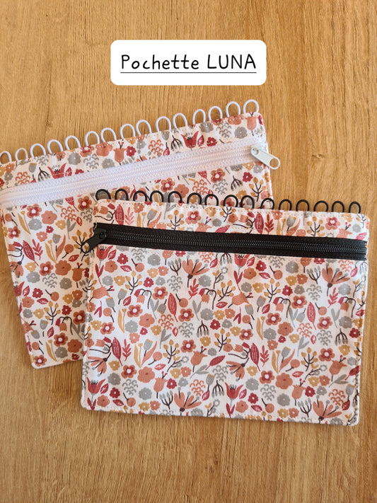 Pochette tissu à crocheter