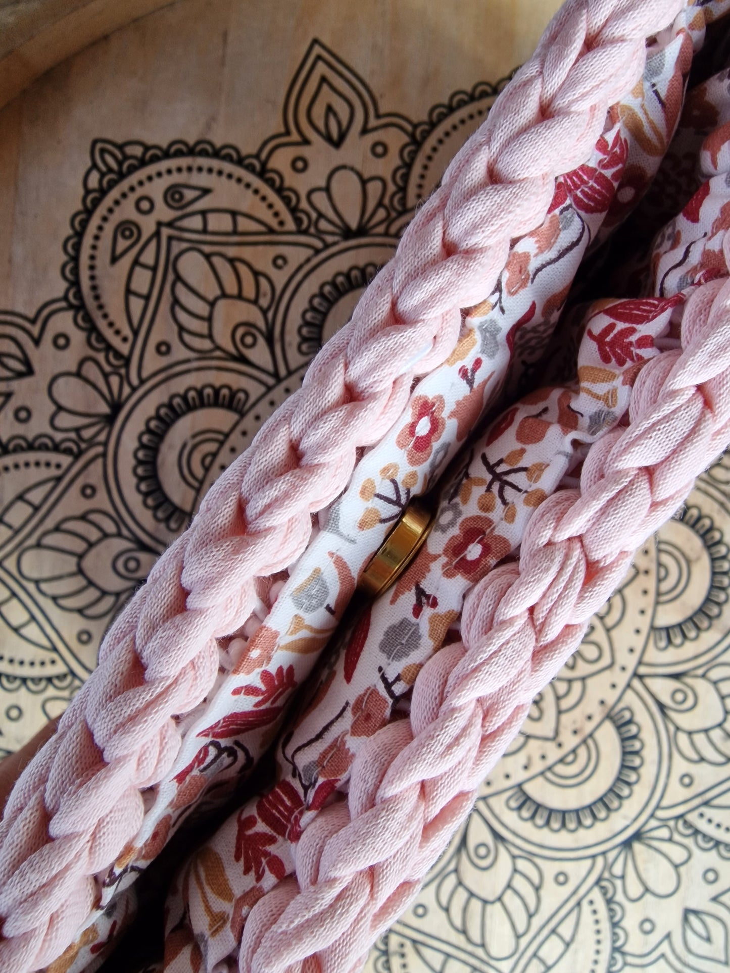 Sac FLORA Rose poudrée